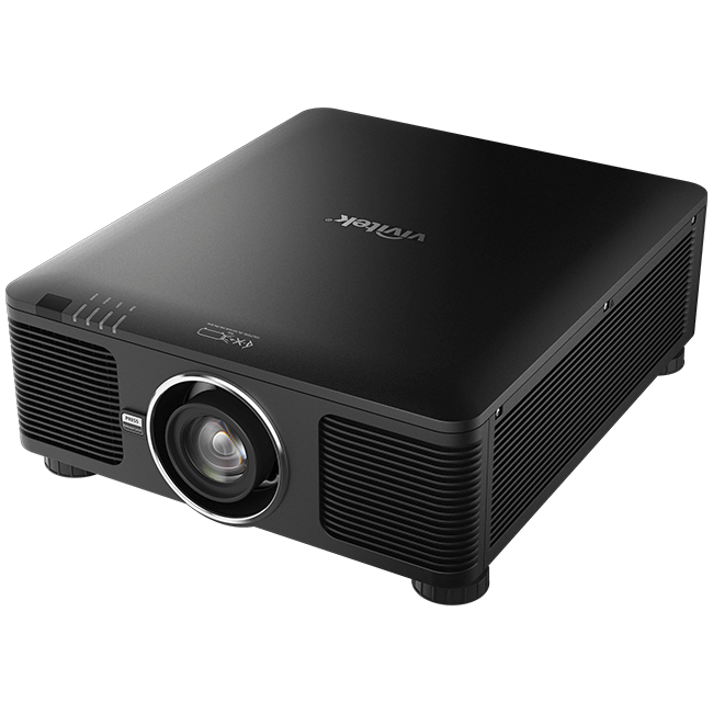 Vivitek DU6198Z WUXGA Laser DLP Projector featuring 8500 lumens brightness and a contrast ratio of 3,000,000:1.