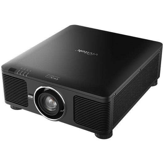 Vivitek DU6198Z WUXGA Laser DLP Projector featuring 8500 lumens brightness and a contrast ratio of 3,000,000:1.