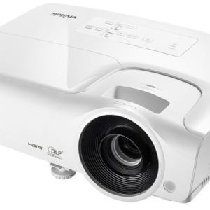 Vivitek DU857 WUXGA DLP projector featuring 5000 lumens brightness and a 15,000:1 contrast ratio.