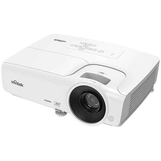 Vivitek DW275 WXGA portable DLP projector featuring 4000 lumens brightness and 20,000:1 contrast ratio.