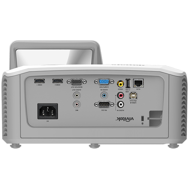 Vivitek DW770 UST WXGA Ultra Short Throw DLP Projector with 3500 lumens brightness and 10000:1 contrast ratio