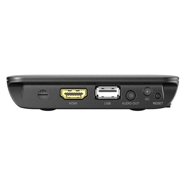 Vivitek NovoCast NC1000 wireless collaboration system for education featuring screen mirroring and annotation tools.
