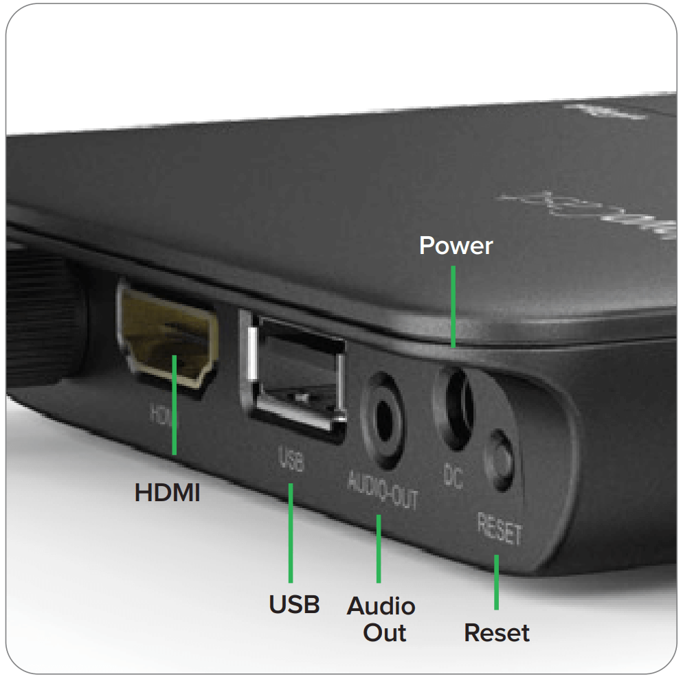 Vivitek NovoCast NC1000 Wireless Collaboration System for Education featuring screen mirroring and annotation tools.