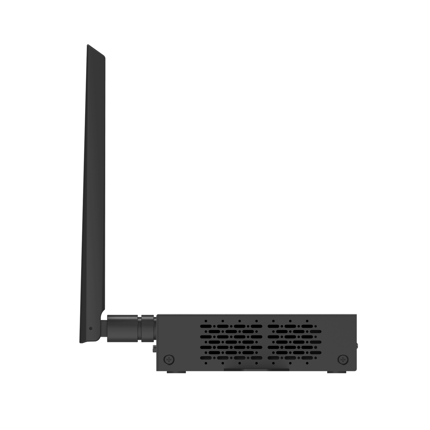 Vivitek NovoDS 4K advanced digital signage add-on unit showcasing its LAN, WiFi, and HDMI input features with flexible layout options.