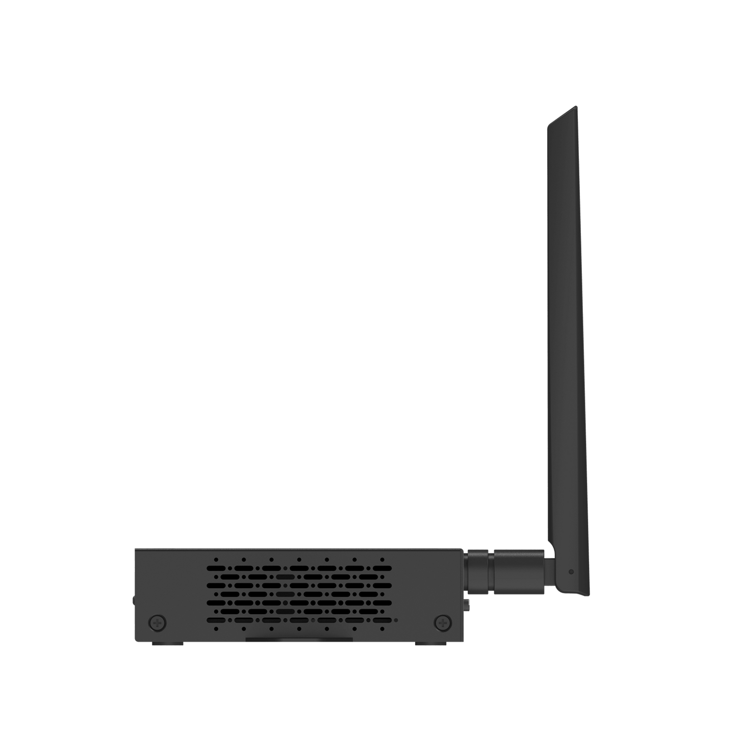Vivitek NovoDS 4K advanced digital signage add-on unit showcasing its design with LAN, WiFi, and HDMI input options.