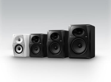 Pioneer VM-80 8-inch high-performance studio monitor designed for professional audio applications.