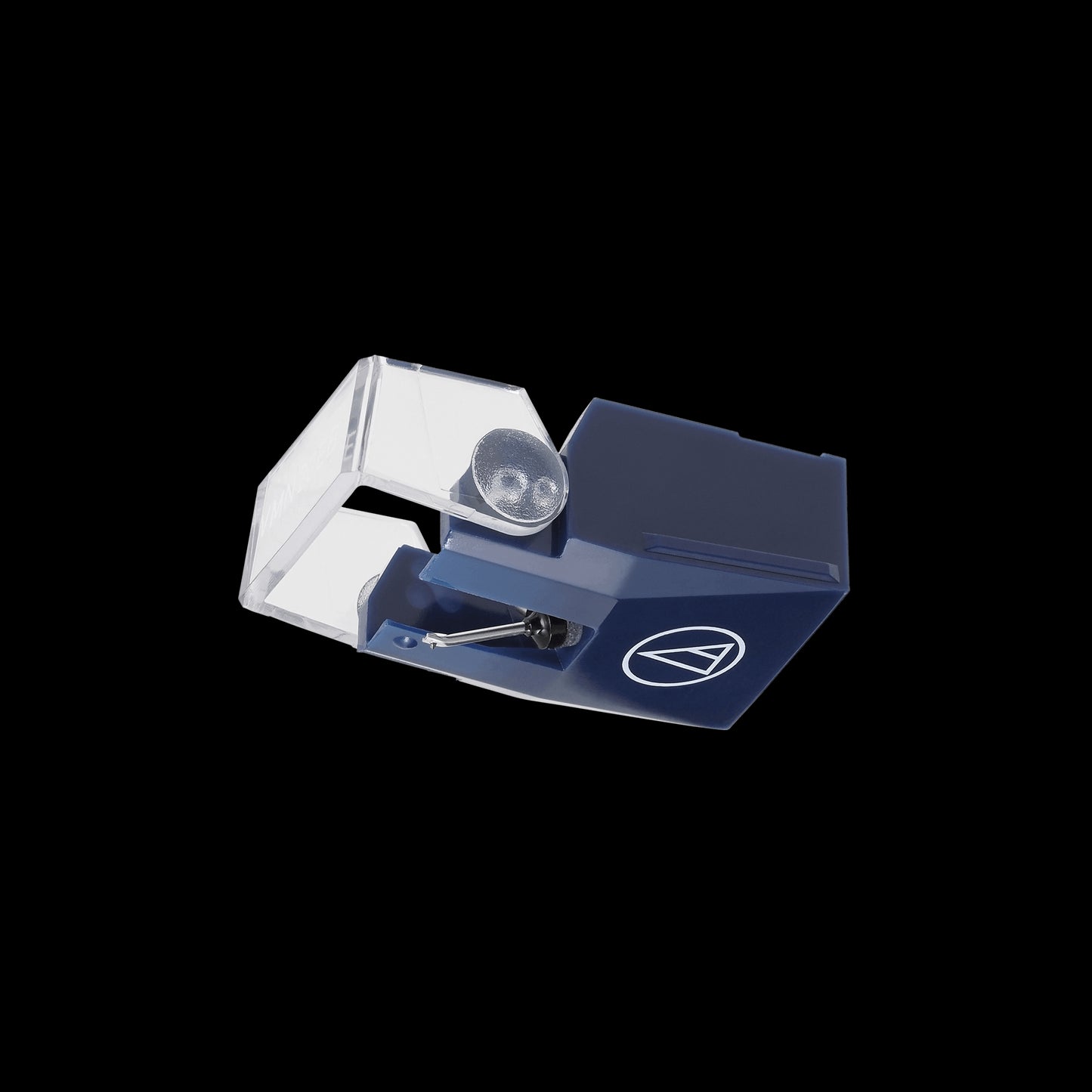 Audio-Technica VMN20EB replacement stylus for VM520EB cartridge, showcasing the product design and features.