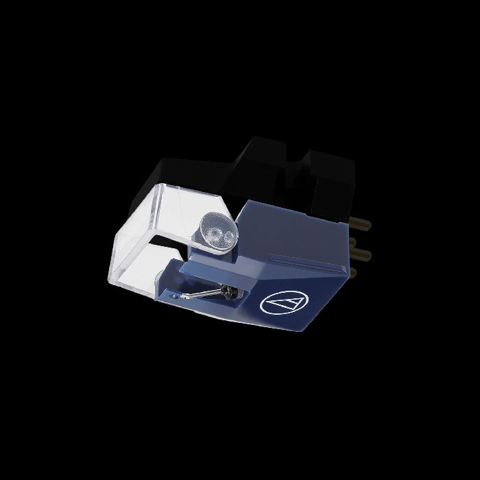 Audio-Technica VMN20EB replacement stylus for VM520EB cartridge, showcasing the stylus design.