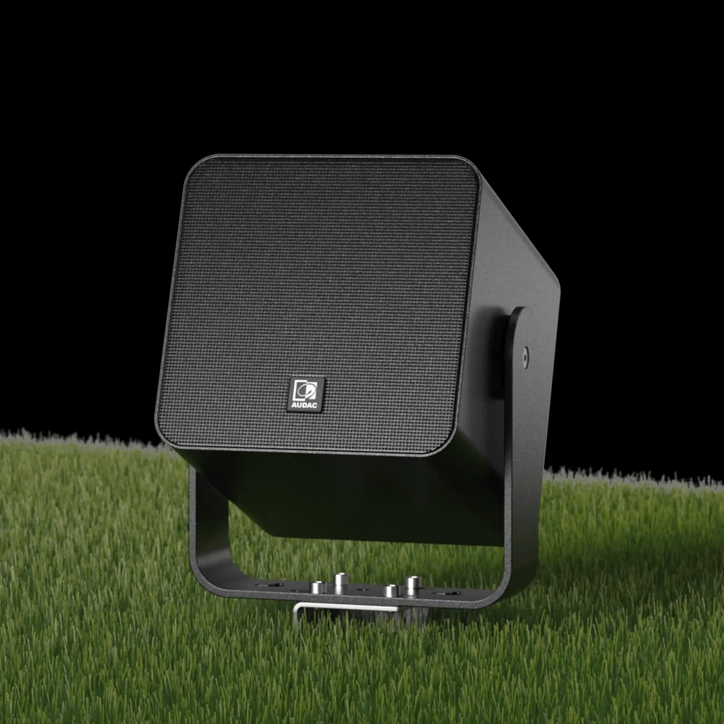 Audac Compact performance loudspeaker in white, 8Ohm version, displayed against a neutral background.