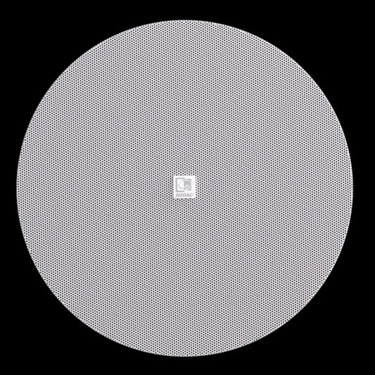 Audac SpringFit 5-inch ceiling speaker in white, designed for 100V systems, showcasing its full grill design.