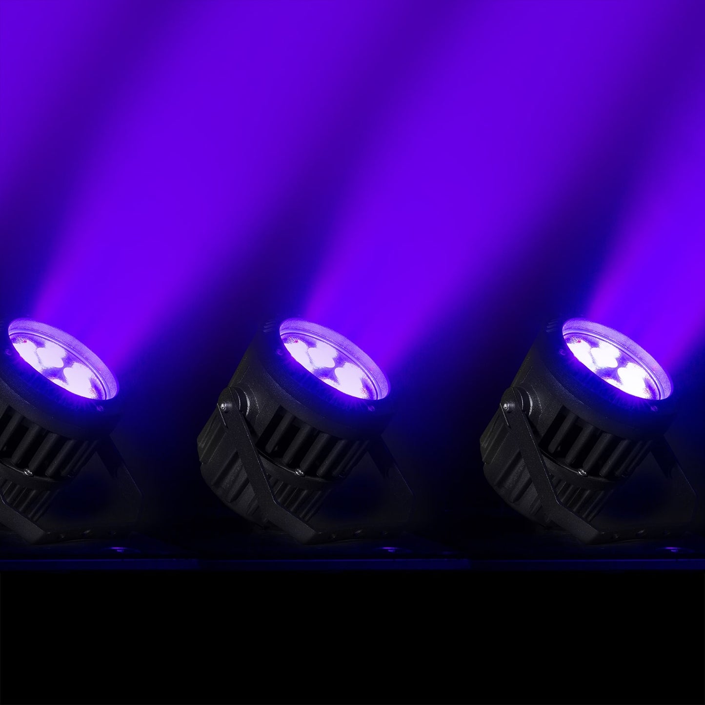 Effects view of the BWA63 AluPar IP65, 6x 3W LEDs, RGB color mixing, waterproof, aluminium housing, beamZ 3.