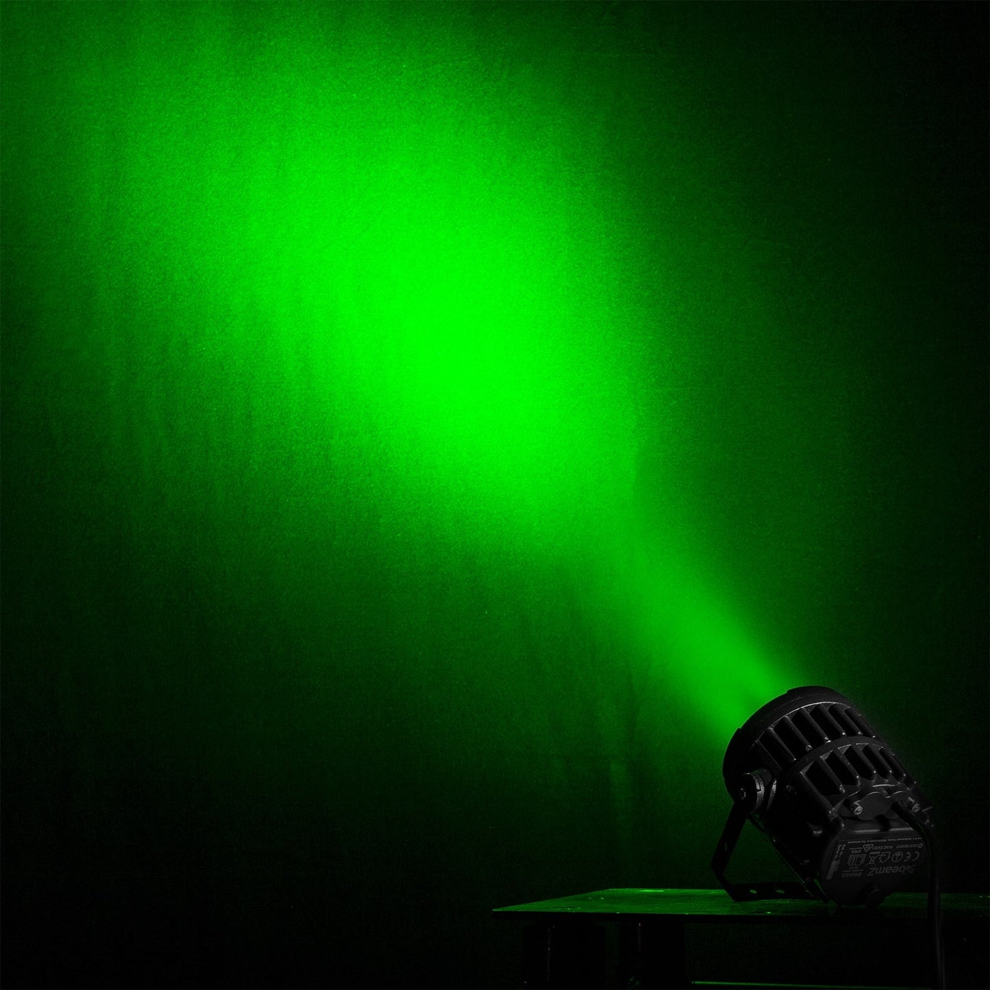 Effects view of the BWA63 AluPar IP65, 6x 3W LEDs, RGB color mixing, waterproof, aluminium housing, beamZ 5.