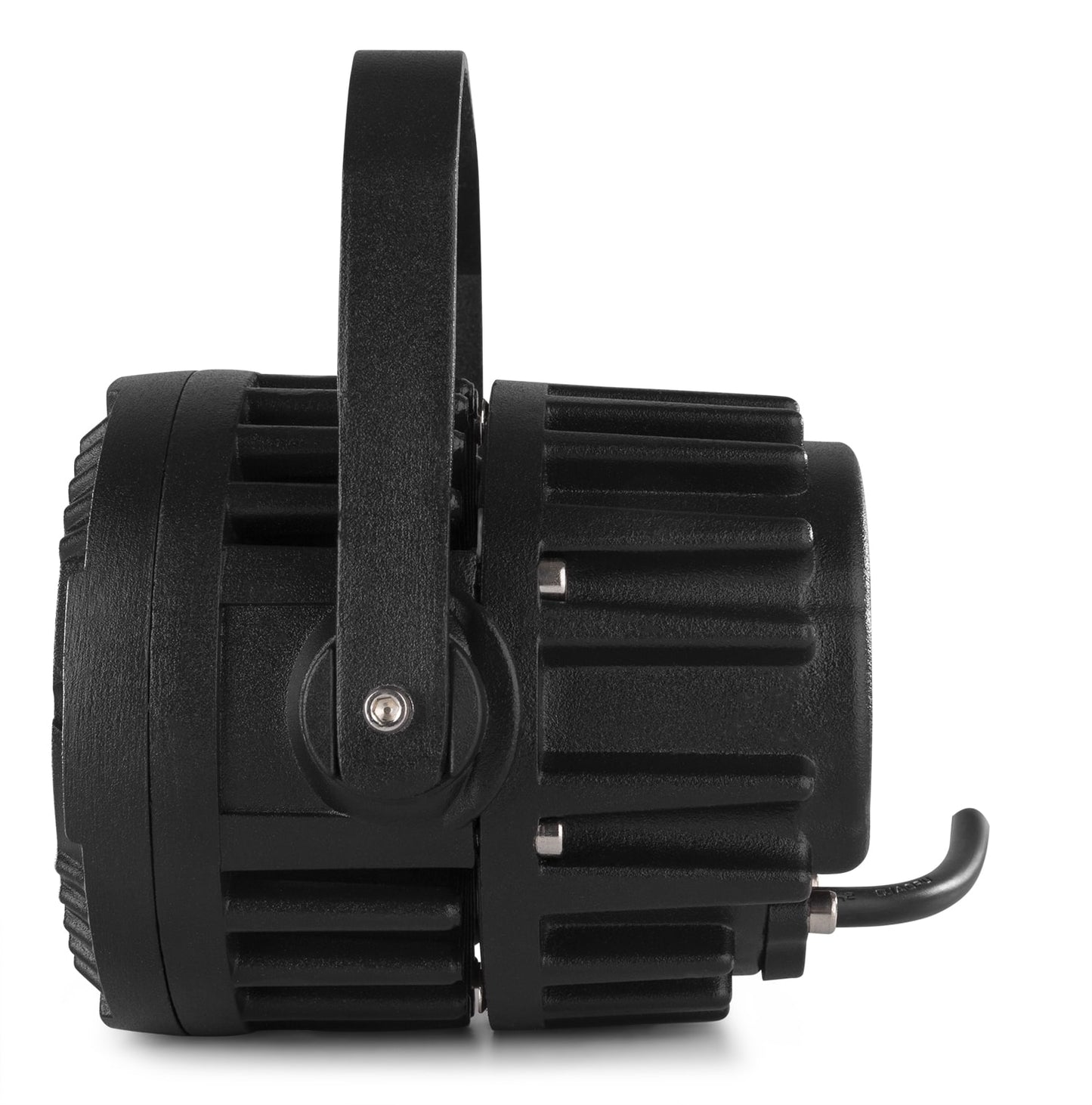 Side view of the BWA63 AluPar IP65, 6x 3W LEDs, RGB color mixing, waterproof, aluminium housing, beamZ.