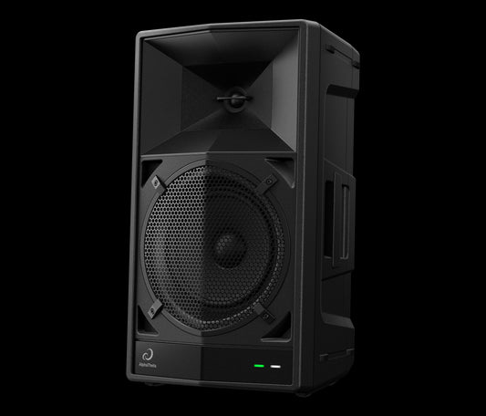 Pioneer WAVE-EIGHT Active DJ Speaker showcasing its design and features with Ultra-Low-Latency Wireless SonicLink Technology.
