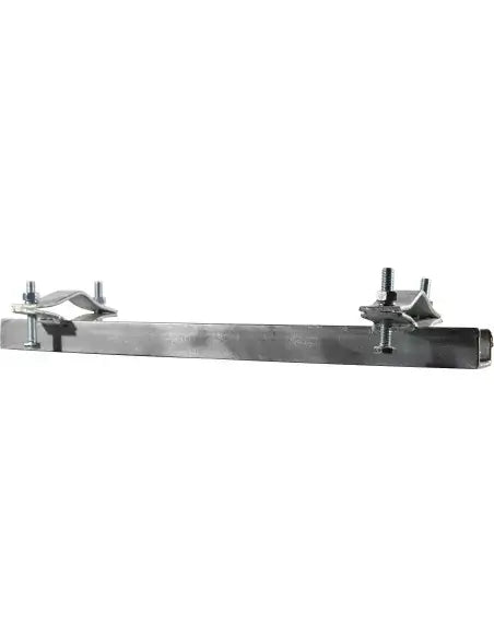Heavy duty flush mount with a 20mm offset, designed for masts and brackets, finished in galvanised steel.