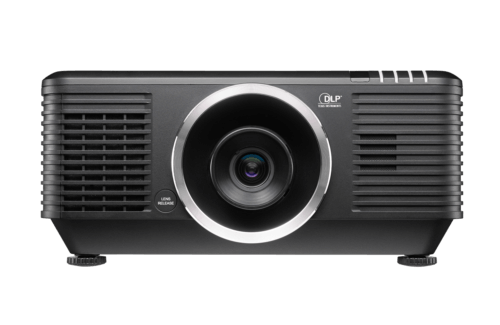Vivitek DU7098Z BK/WH WUXGA Laser DLP Projector with 7000 lumens brightness and 15,000:1 contrast ratio, featuring five optional lenses and a 5-year warranty.