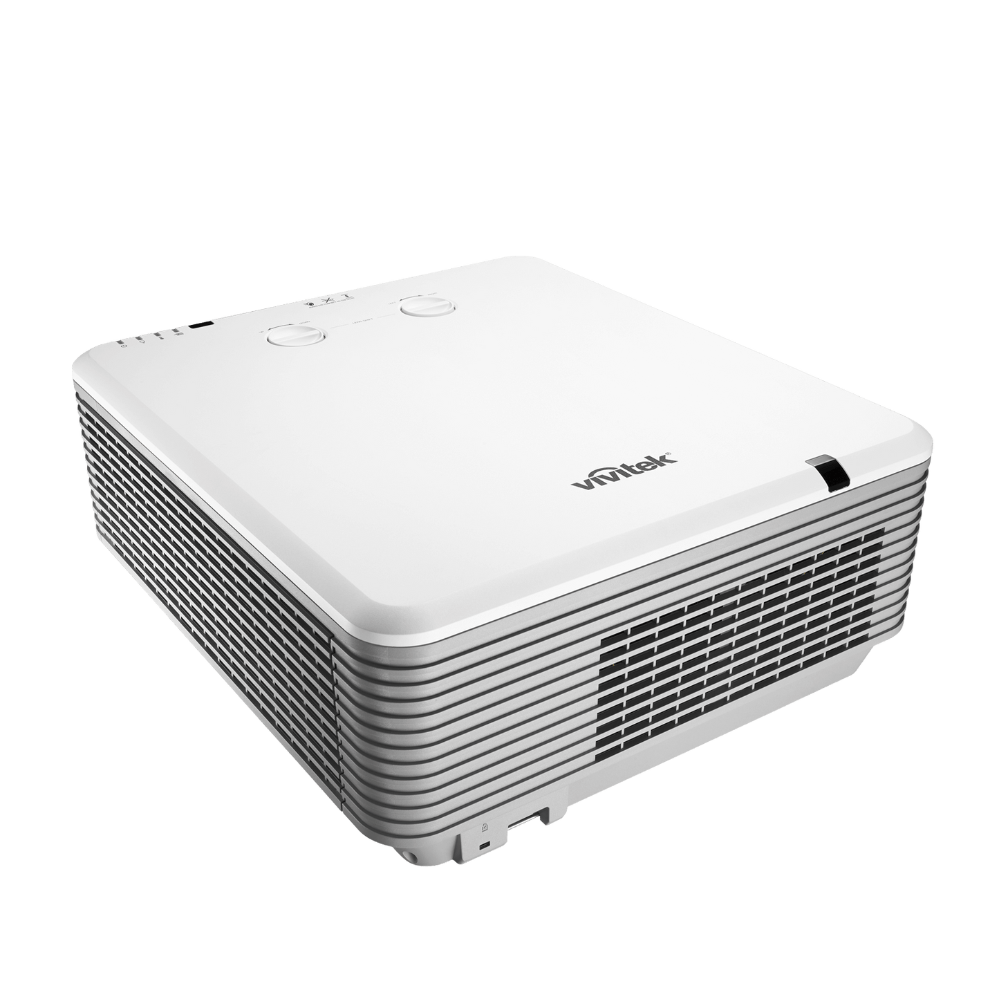 Vivitek DU7295Z WUXGA Laser DLP Projector with 9000 Lumens brightness and 20,000:1 contrast ratio, featuring 5 optional lenses and a 5-year warranty.
