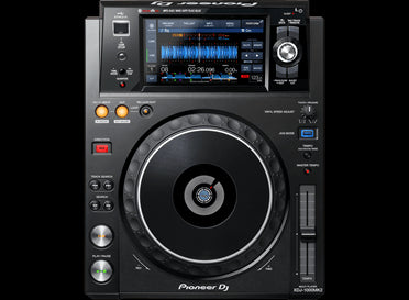 Pioneer XDJ-1000MK2 Performance Multi Player showcasing enhanced track browsing features.