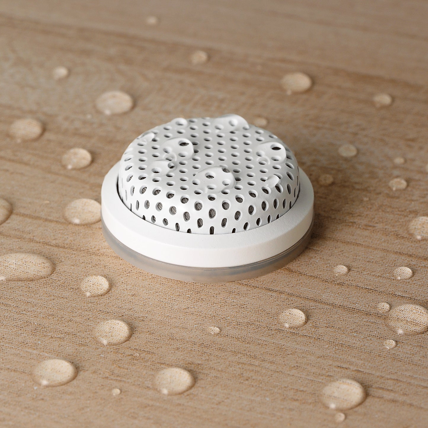 Audio-Technica ES945WO/XLR Omnidirectional Condenser Boundary Microphone in white with XLR connector.