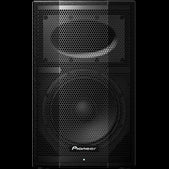 Pioneer XPRS-10 1200W 10-inch active full-range speaker showcasing its front design.
