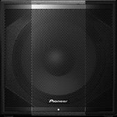 Pioneer XPRS-115S Active 15-inch Subwoofer showcasing its front view, designed for tight and powerful bass response.