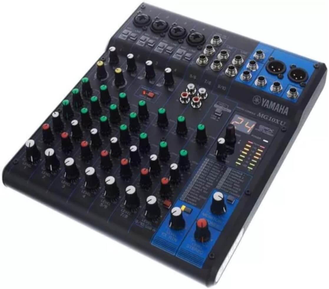 Yamaha MG10XU 10-Input Analog Mixer with built-in effects and USB interface