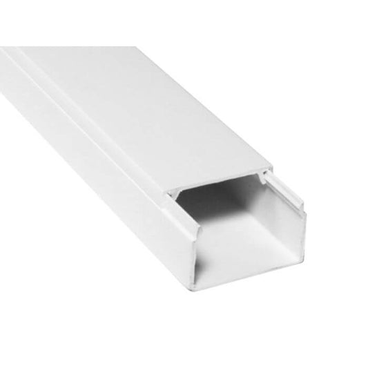 EGA Trunking 40mm x 25mm, a sturdy cable channel designed for organizing and protecting electrical cables.