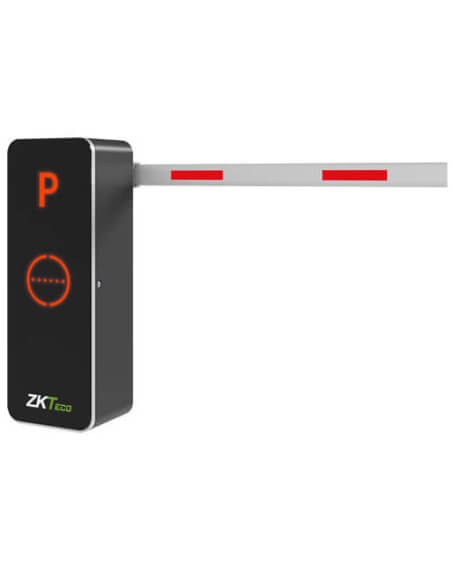 ZKTeco Boom Barrier Chassis, configurable from 3m to 6m, shown without LED boom.