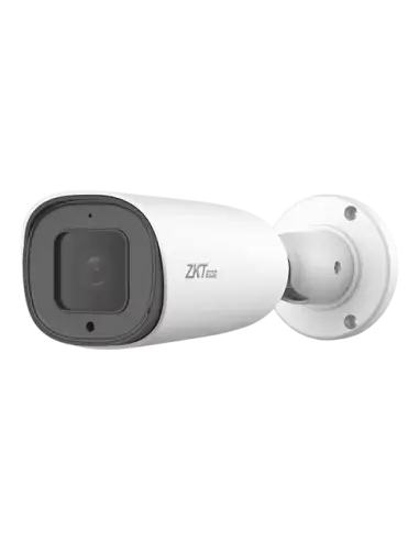 ZKTeco 2MP License Plate Recognition Bullet Camera designed for capturing license plates with high clarity.