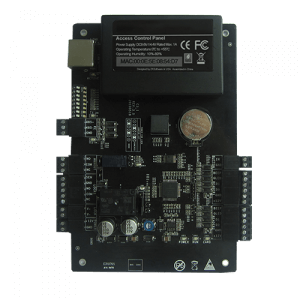 ZKTeco Two Door RFID Control Panel, a security device for controlling access through two doors using RFID technology.