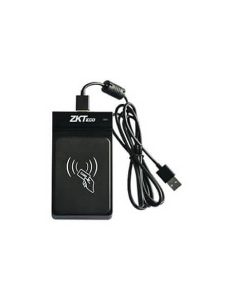 ZKTeco USB Proximity RFID Enrollment Reader device on a white background