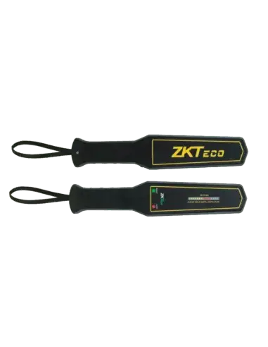 ZKTeco Hand Held Metal Detector, a portable device used for detecting metal objects.