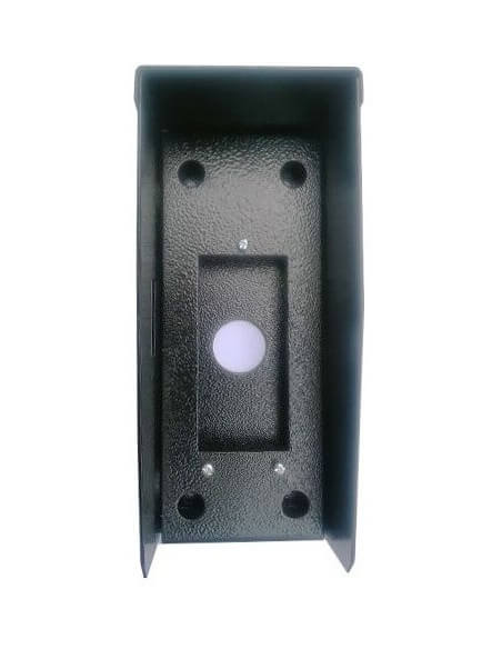 Image of the ZKTeco F17 Rain Shield with Standoff Box, designed to protect electronic devices from rain and moisture.