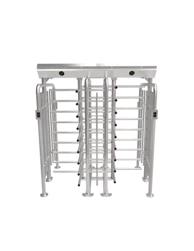 ZKTeco FHT2400D four arm full height turnstile designed for secure access control.