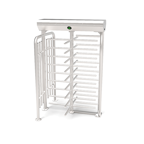 ZKTeco Heavy Duty Single Full Height Turnstile, designed for secure access control in high-traffic areas.