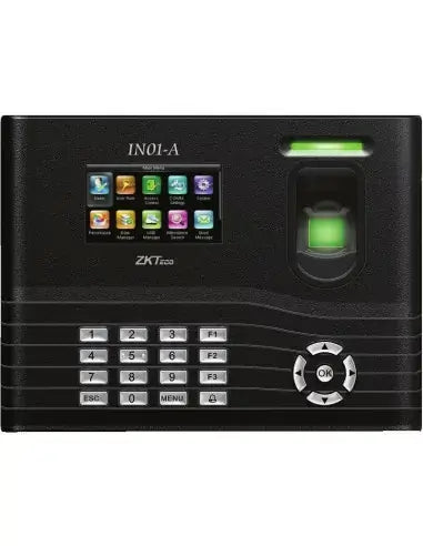 ZKTeco IN01 Fingerprint and RFID Attendance Terminal for tracking employee attendance