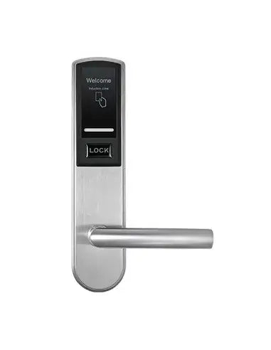 ZKTeco Mifare Hotel Lock designed for left door installation, featuring advanced security for hotel rooms.