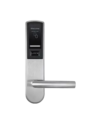 ZKTeco Mifare Hotel Lock designed for right door installation.