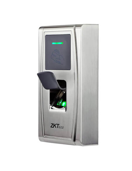 ZKTeco MA300 Fingerprint RFID Access Terminal with Bluetooth for secure access control.
