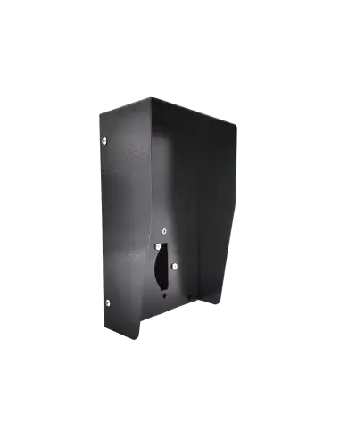ZKTeco Proface X Rain Shield with a standoff box, designed for weather protection.