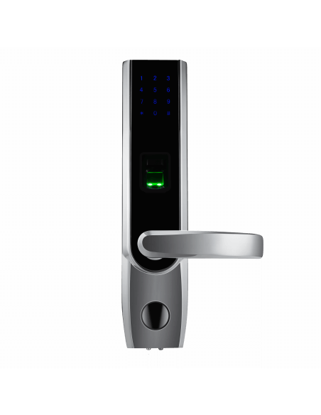 ZKTeco Smart Bluetooth Lock with right handle, showcasing a modern design for secure access.