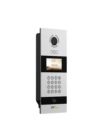 ZKTeco ZK-Teco IP Video Intercom Outdoor Console, a device for secure communication and entry management.