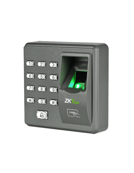 ZKTeco standalone fingerprint access control terminal designed for secure entry management.