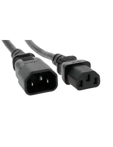Miro Kettle Cord (C13) Male-Female Extension Cable, 1.8 meters long