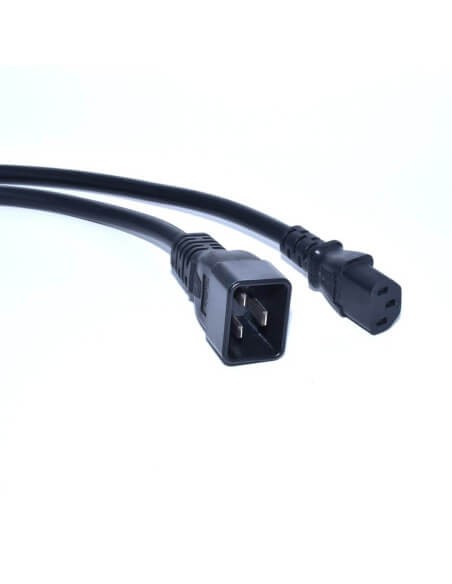Miro Kettle Cord (C13) Male-Female Extension Cable, 1.8 meters long.