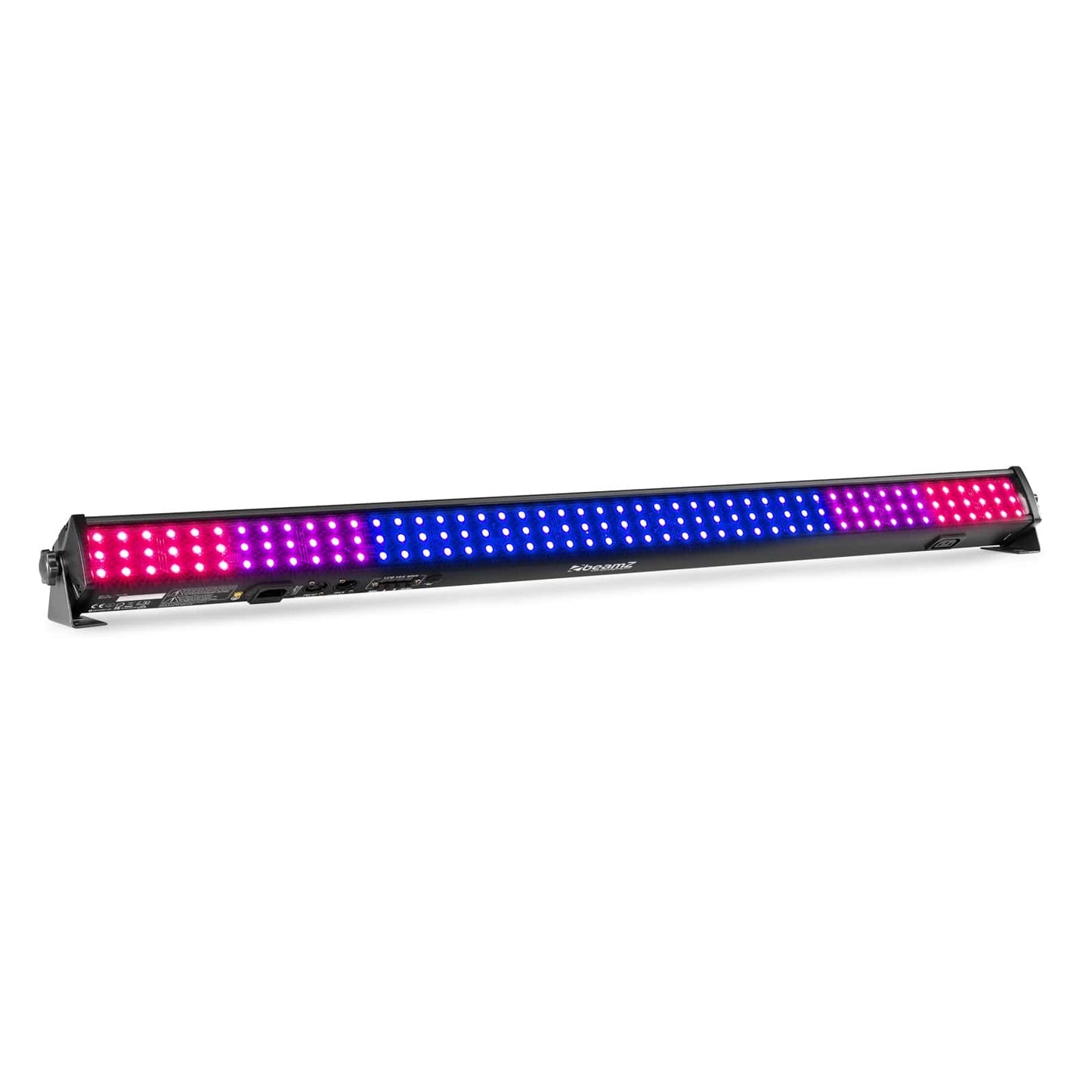 Top angled view of the beamZ LCB144 MKII LED Colour Bar with 144x SMD RGB LEDs for professional lighting effects Multi-Colour 2.