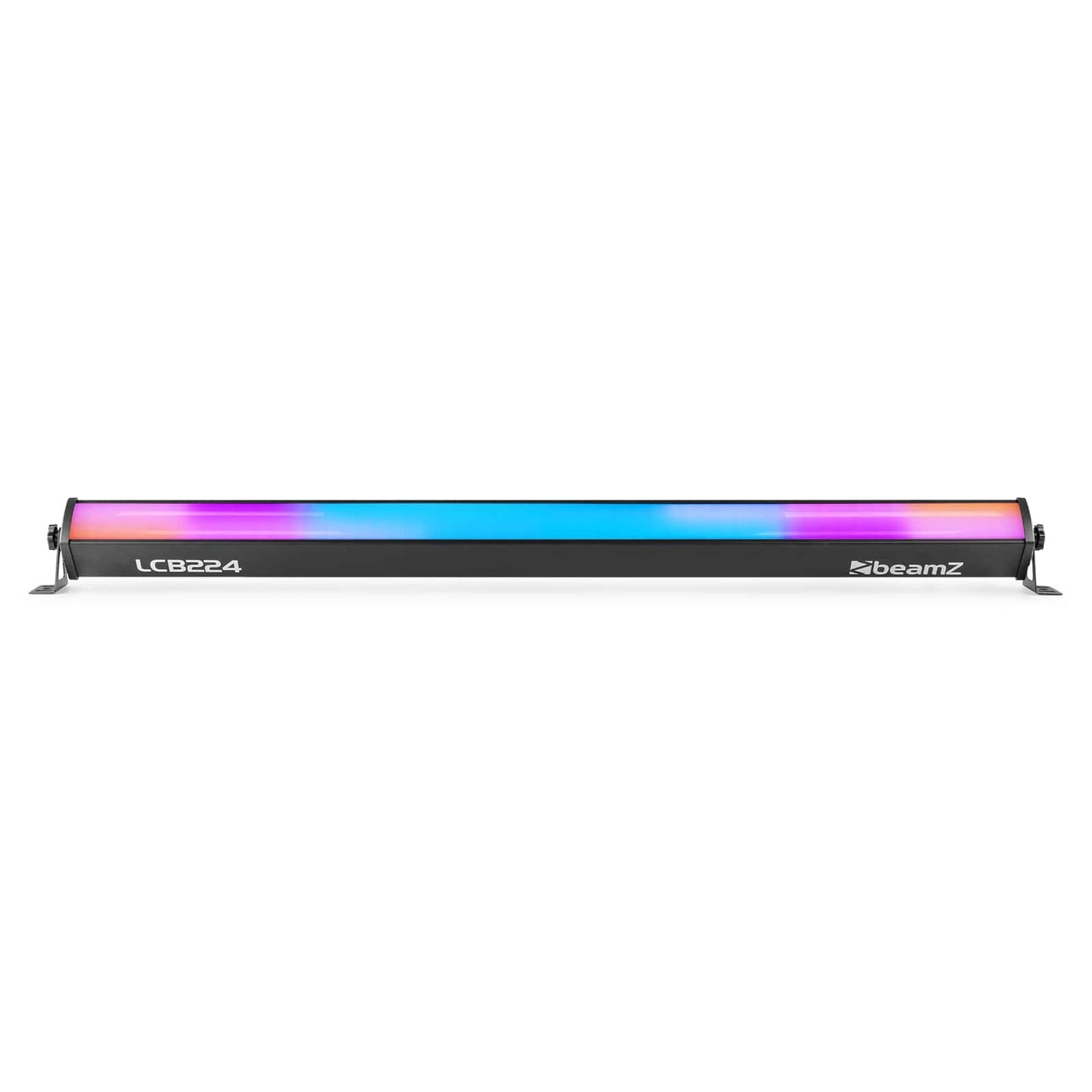Front view of the beamZ LCB224 LED Bar featuring 224x SMD RGB LEDs for dynamic and vibrant lighting effects. Ideal for stages, clubs, and installations 2.
