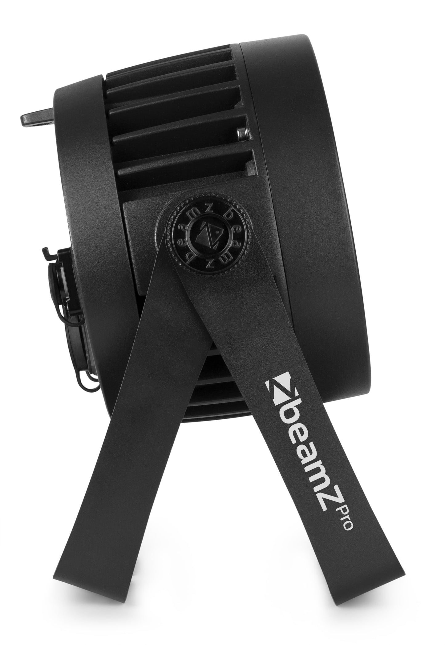 Side view of the beamZ Pro BWA530 Aluminium IP65 LED PAR 7x 10W 4-in-1 for Outdoor Lighting.
