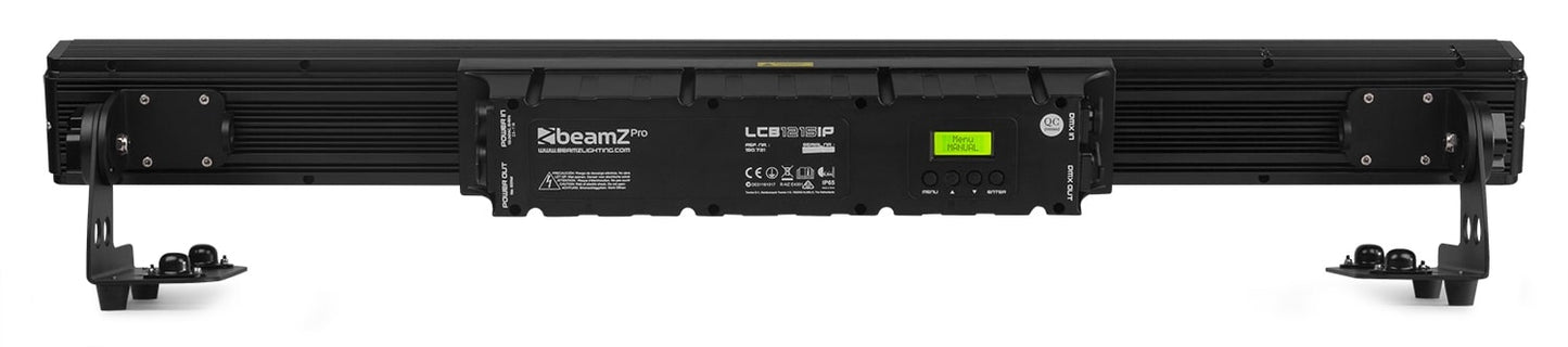 Back view of the beamZ Pro LCB1215IP LED Bar IP65 12x 15W 6-in-1 LEDs for professional and versatile outdoor lighting applications 1.