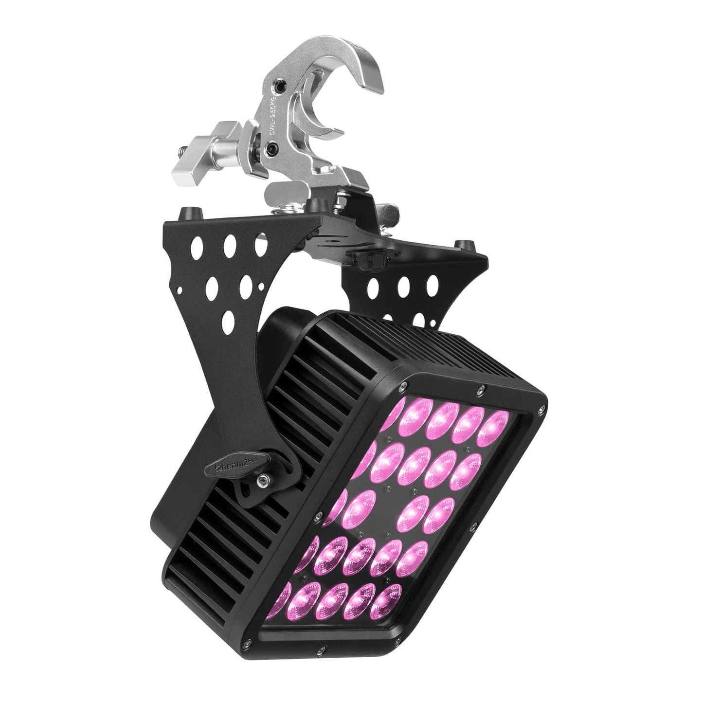 Application view of the beamZ Pro StarColor200 Flood Light with 24x 10W RGBW LEDs, IP65 rating, and DMX control 2.